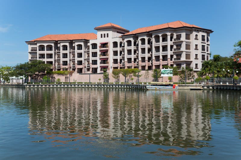 Hotel Casa Del Rio Melaka in Malacca Editorial Stock Photo - Image of ...