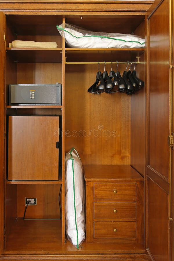 Hotel closet stock image. Image of closet, furniture 34433175