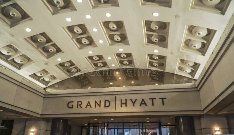 Hotel de Grand Hyatt no Washington DC - WASHINGTON DC - COLÔMBIA - 7 de abril de 2017