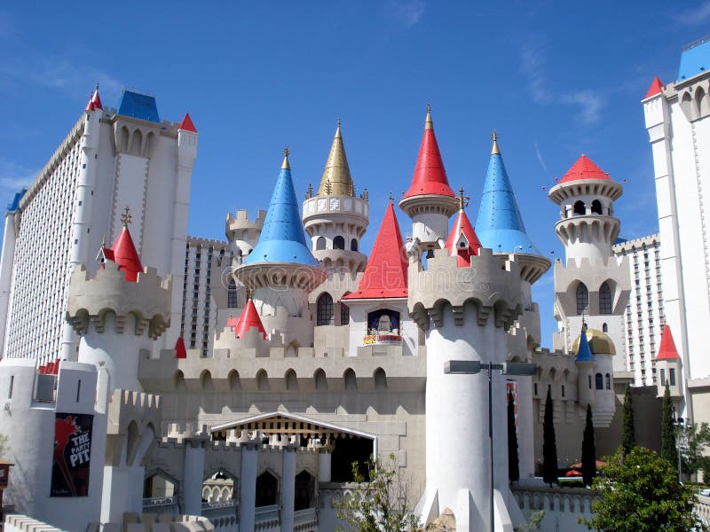 Hotel De Las Vegas Disneyland Imagen de archivo editorial Imagen de