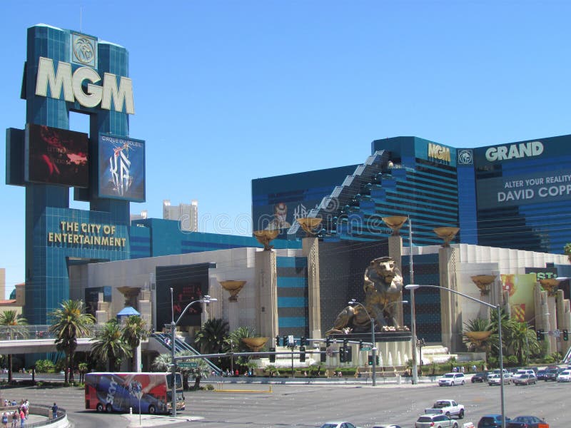 Hotel de Mgm Grand en Las Vegas foto de archivo libre de regalías Hotel de Mgm Grand en Las Vegas foto de archivo libre de regalías