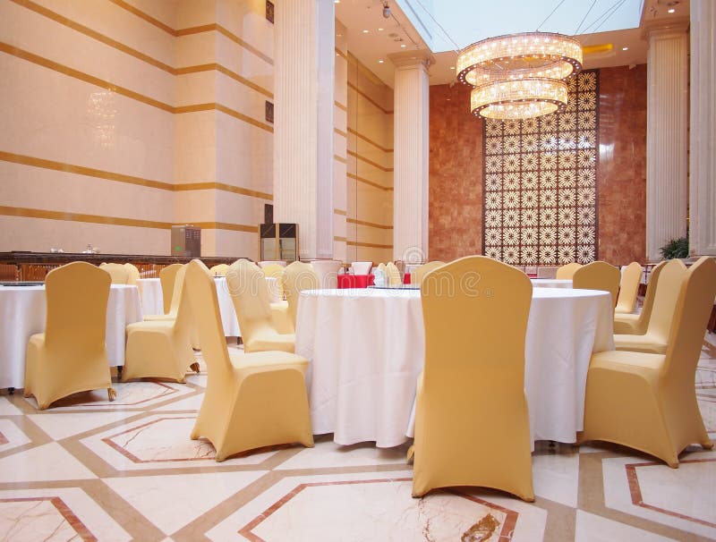 Hotel Dining Hall stock photo. Image of style, dining 34663320