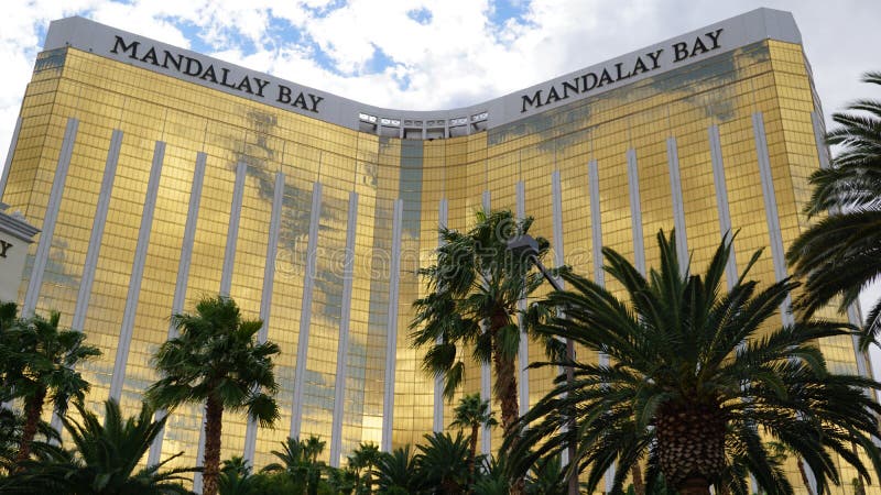 Hotel e casino da baía de Mandalay em Las Vegas imagens de stock Hotel e casino da baía de Mandalay em Las Vegas imagens de stock