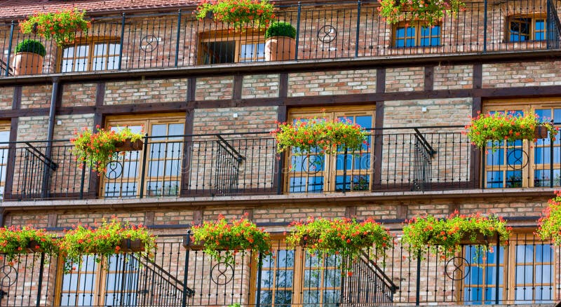 Hotel facade royalty free stock images