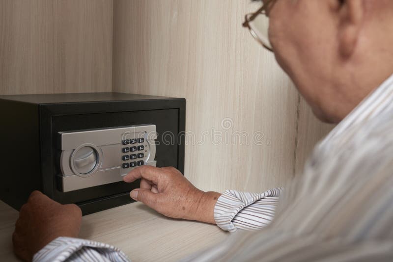 Hotel safe stock image. Image of security, storage, metal 10306143