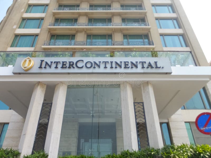 Hotel intercontinentale in Mumbai fotografia stock Hotel intercontinentale in Mumbai fotografia stock