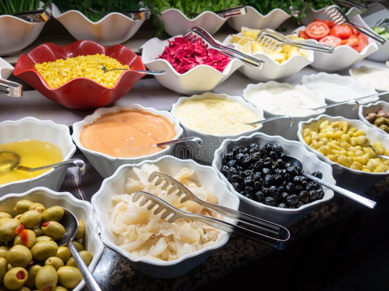 Hotel interior, buffet table, dessert, all inclusive stock photography Hotel interior, buffet table, dessert, all inclusive stock photography
