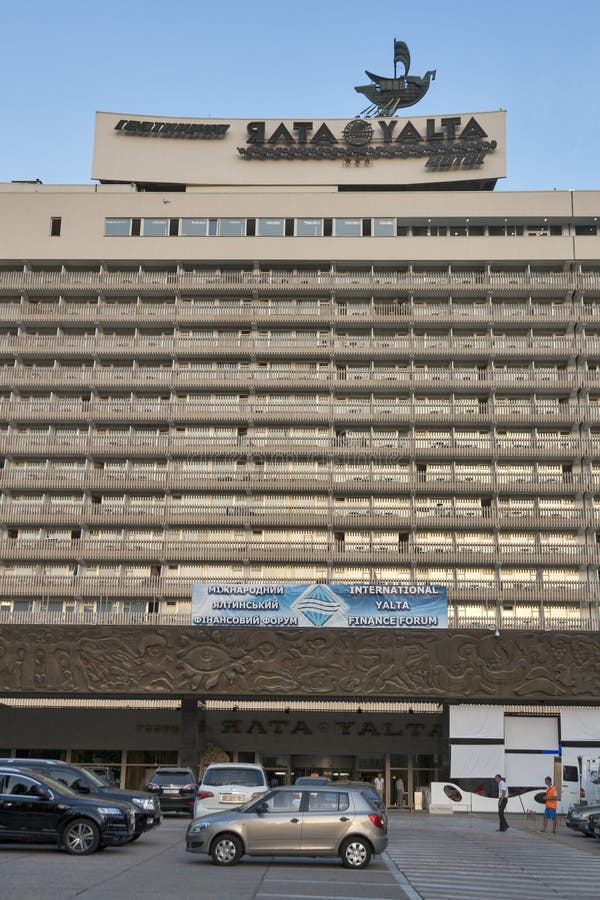 Hotel Jalta in Krim redaktionelles stockfoto. Bild von anpassung 28717223