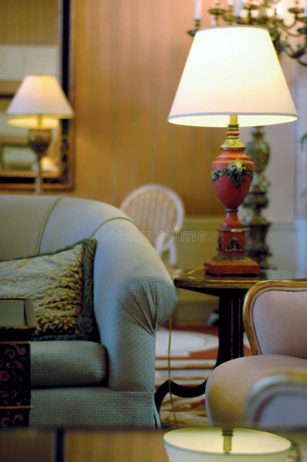 Hotel lobby royalty free stock photo