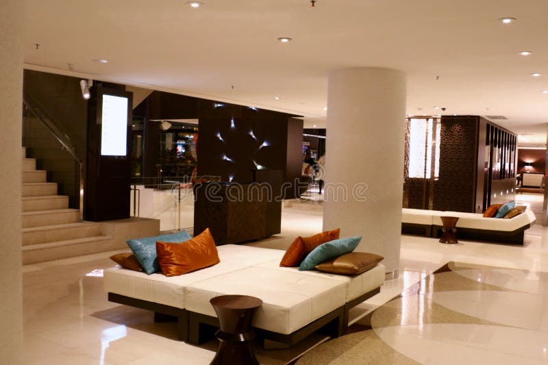 Hotel Lobby in Barcelona, Spain Editorial Image Image of spain