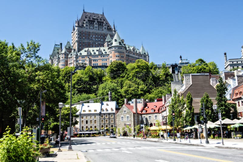 Maison Du General Hotel Quebec City Quebec City Canada The Hotel in Quebec City on Summer Editorial Stock Photo - Image of
