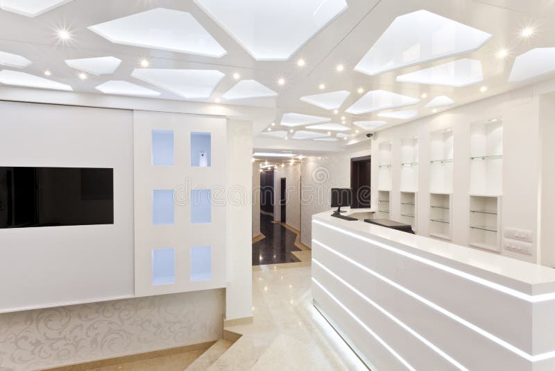 Hotel reception royalty free stock photo