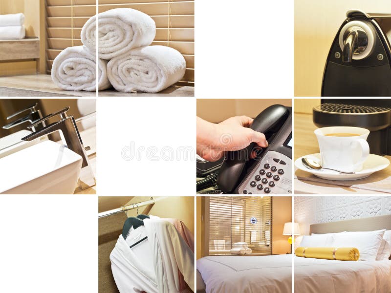 Hotel room collage 2