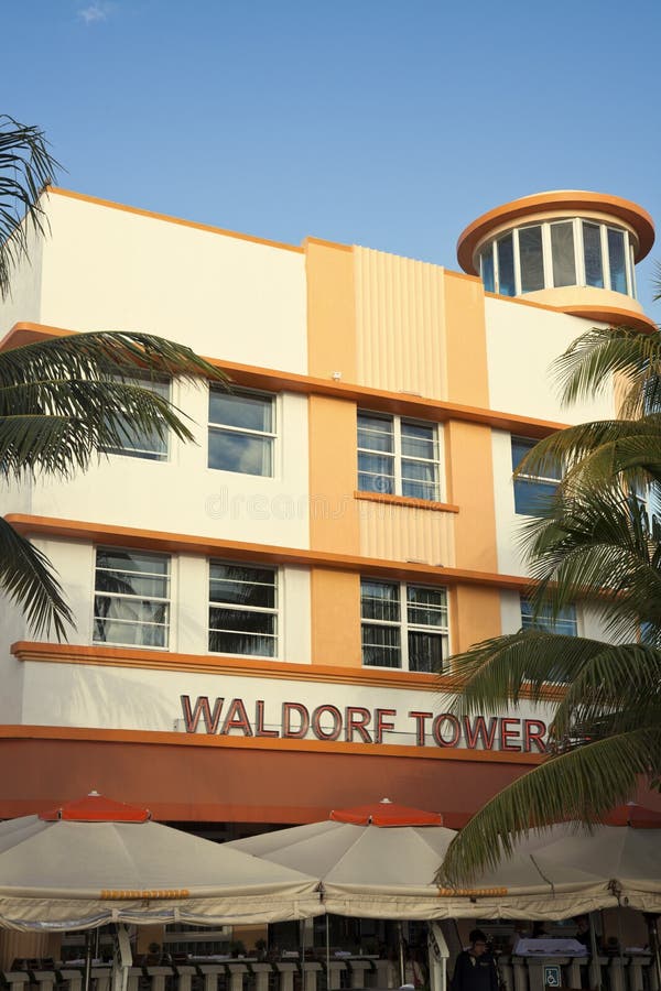 Hotel Waldorf Towers royalty free stock photography