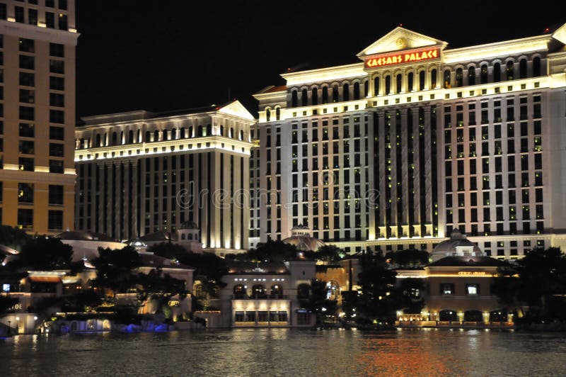 Hotel y casino del Caesars Palace en Las Vegas imágenes de archivo libres de regalías Hotel y casino del Caesars Palace en Las Vegas imágenes de archivo libres de regalías