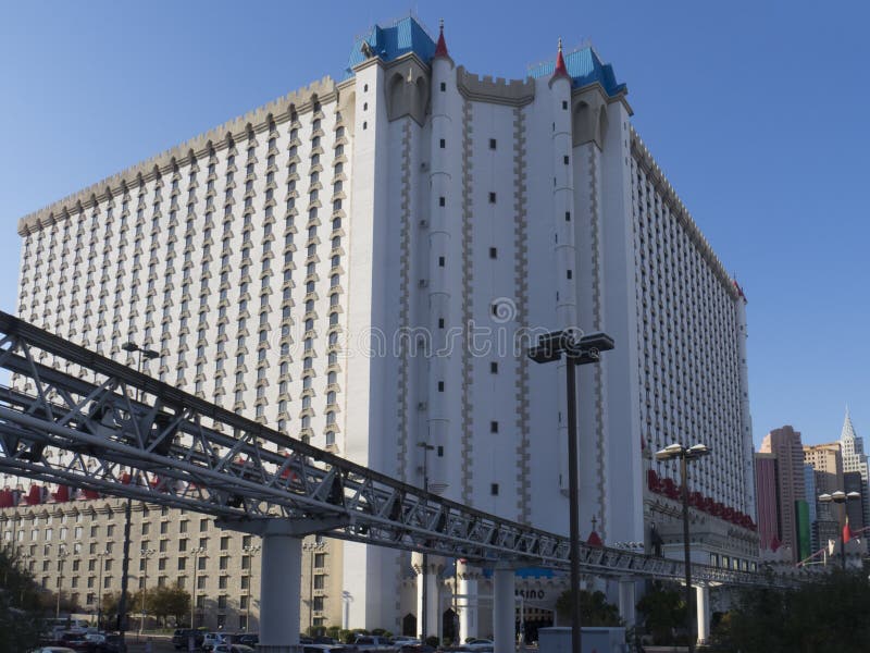 Hotel y casino, Las Vegas, los E.E.U.U. de Excalibur fotografía de archivo libre de regalías Hotel y casino, Las Vegas, los E.E.U.U. de Excalibur fotografía de archivo libre de regalías