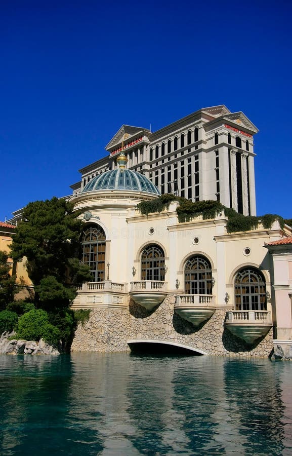 Hotel y casino, Las Vegas, Nevada del palacio de Caesars fotografía de archivo libre de regalías Hotel y casino, Las Vegas, Nevada del palacio de Caesars fotografía de archivo libre de regalías