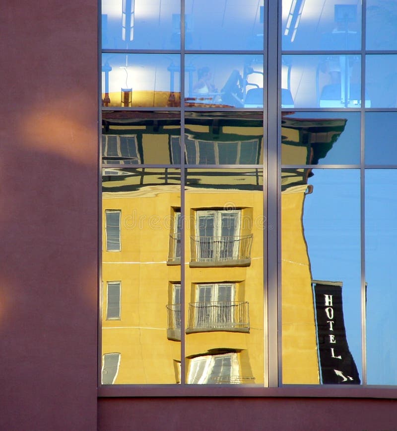 Download Hotell fotografering för bildbyråer. Bild av downtown, finansiellt - 26843