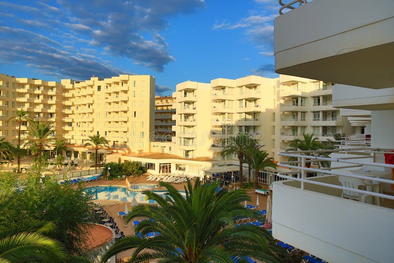 Hotels in the Sa Coma, Majorca, Spain Stock Photo Image of nautical