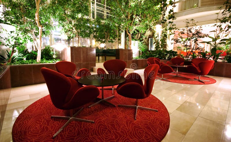 Hotelu lobby