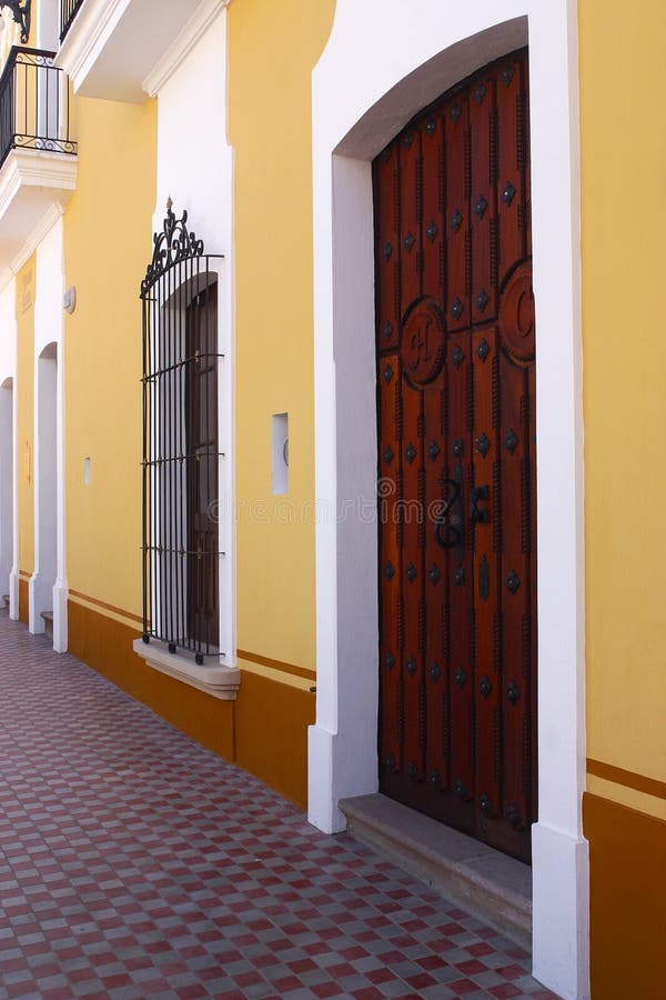 Mexican house detail in Jalisco, Mexico