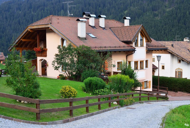 Country house in Alpine village