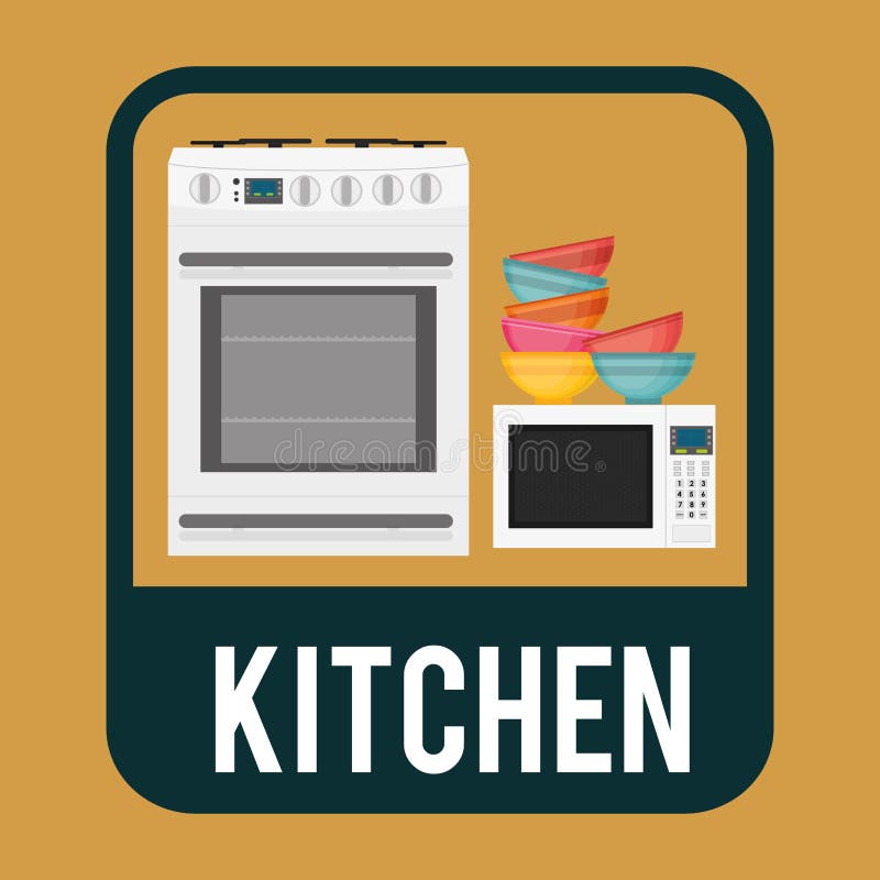 House appliances design stock vector. Illustration of menu 63480361