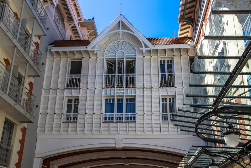 House Bridge, Arcachon, France stock photo