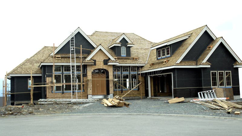 House Construction stock photography