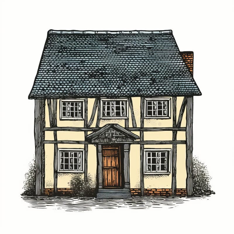 Share 147+ traditional house sketch super hot