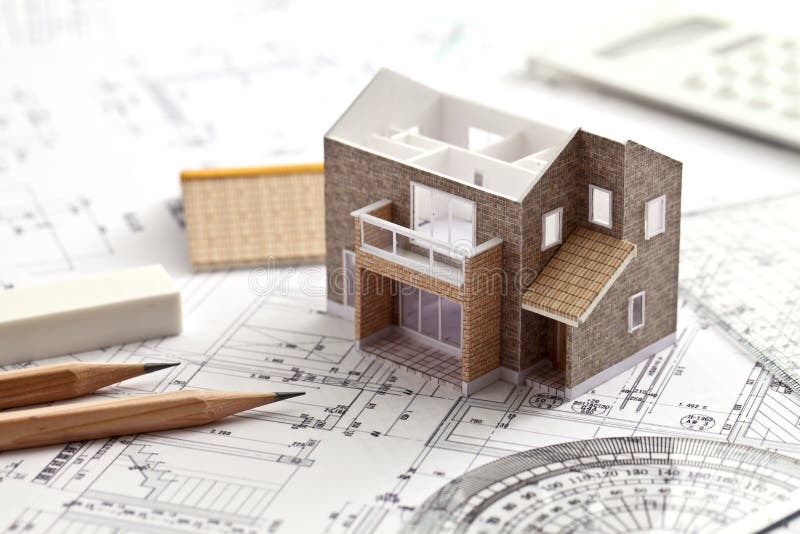 House design drawing stock image Image of object paper 