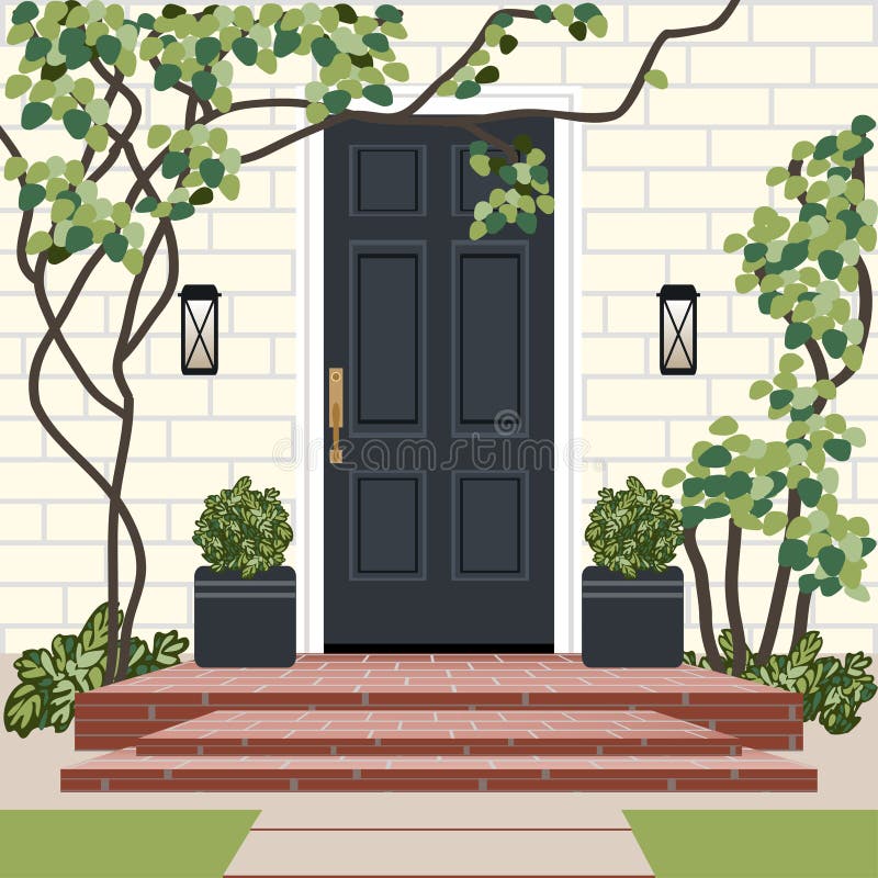 Doorstep Stock Illustrations – 3,995 Doorstep Stock Illustrations, Vectors  & Clipart - Dreamstime