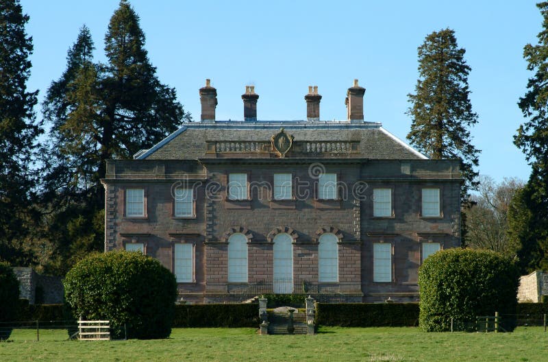 Scottish Manor Montrose, Scotland Stock Photo Image of beauty