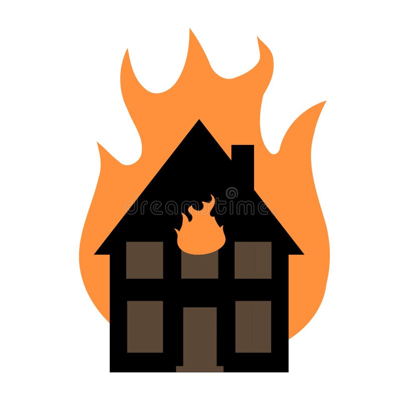 360+ Small House Fire Stock Illustrations, Royalty-Free Vector