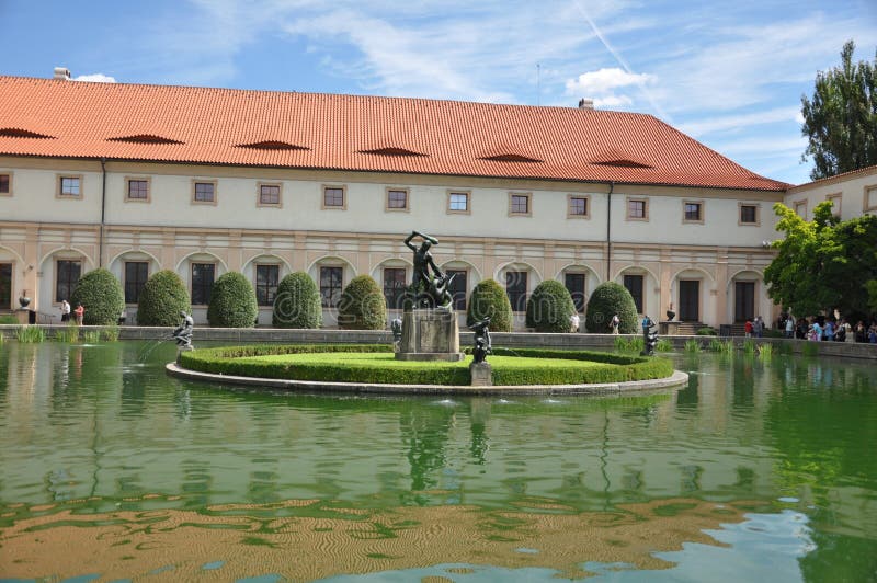 Wallenstein Palace stock image. Image of house, wallenstein 56658673
