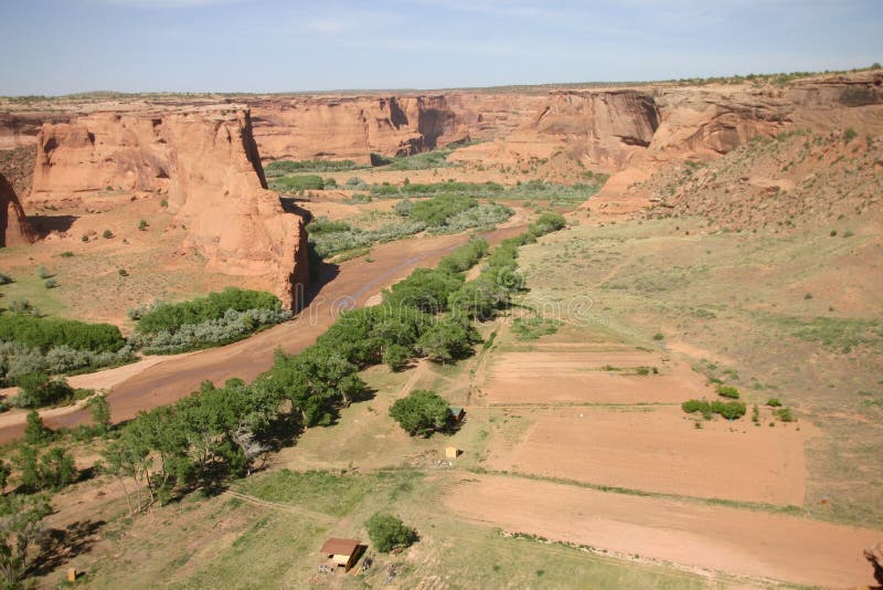 House in the Ground of the Canyon De Chelly