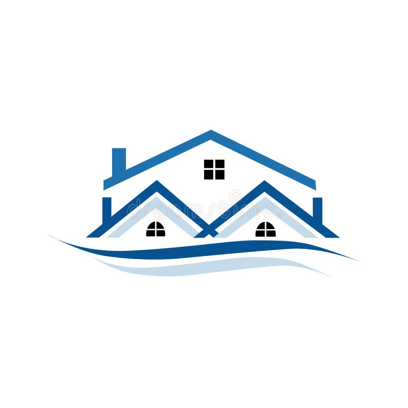 House Home Icon Logo Design Element Stock Vector - Illustration of ...
