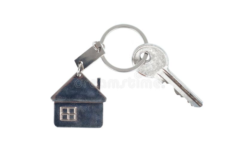 New House Keys with Clipping Path Stock Image Image of keys, metal
