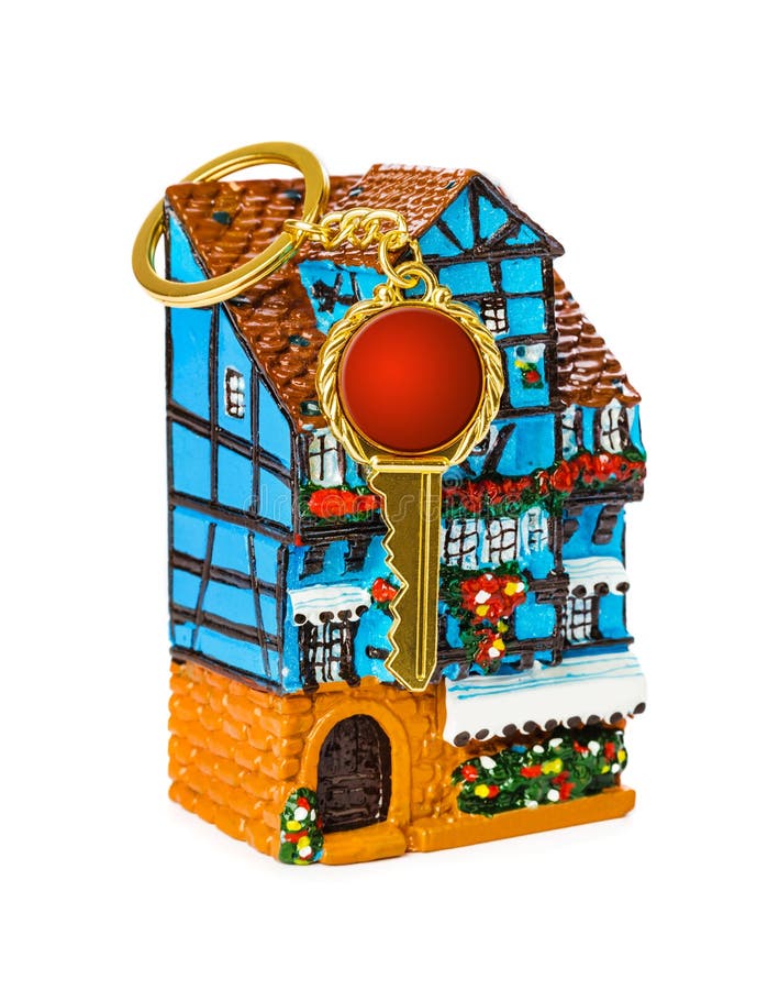 House and key royalty free stock photos House and key royalty free stock photos