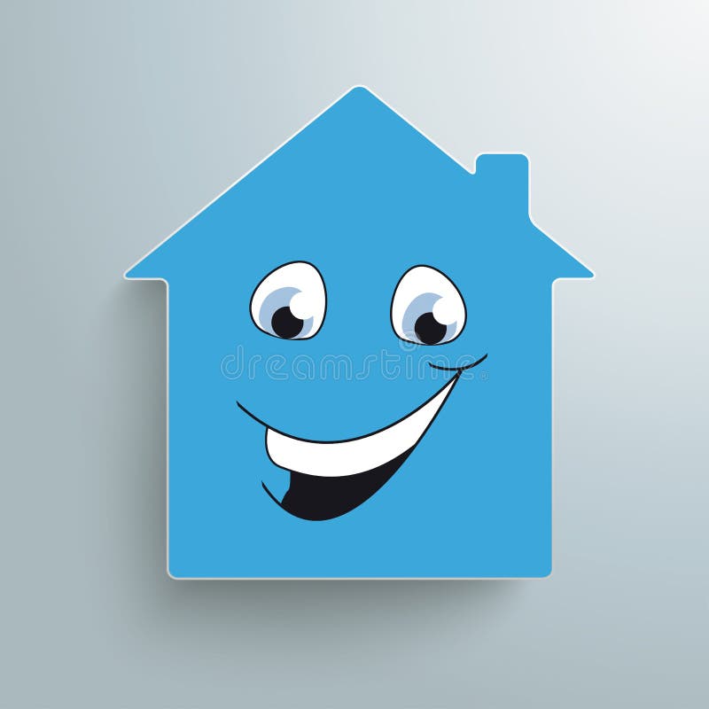 Smiley Face House Stock Illustrations 559 Smiley Face House Stock