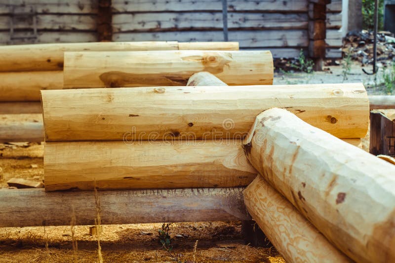 House of lumber stock photo. Image of framework, authentic 99668706