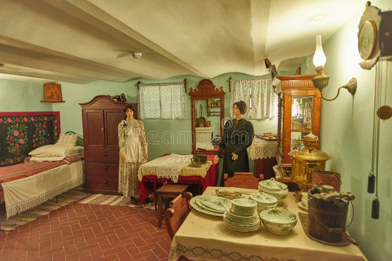 The house-Museum of Sergey Yesenin.