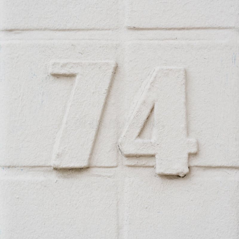 House Number 74 Stock Image Image Of Painted Sign 157268417 house-number-74-stock-image-image-of-painted-sign-157268417