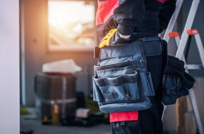 House Remodeling Job royalty free stock photography