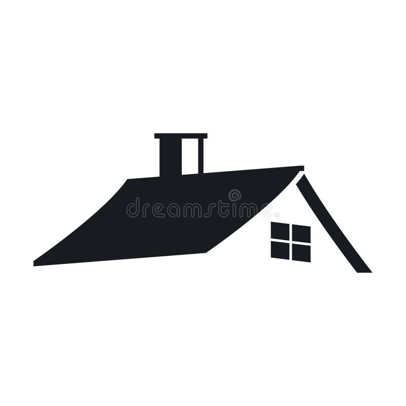 House Roof Icon Vector. Roof Illustration Sign. Housetop Symbol. Carpet