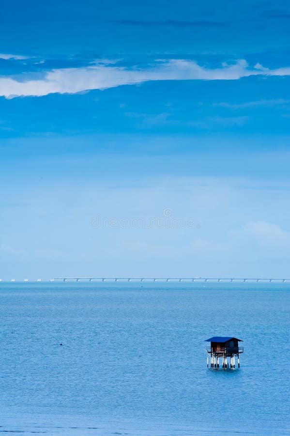 House on the sea