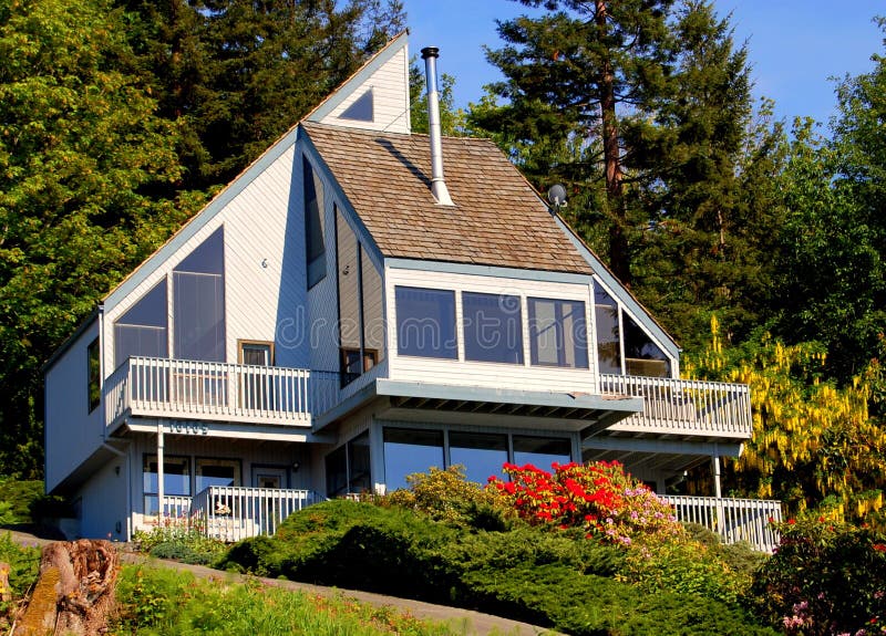 House at seaside