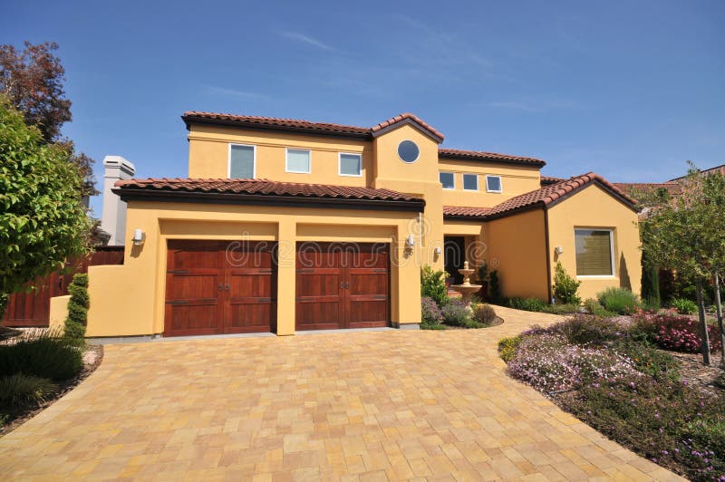 House with square and round windows