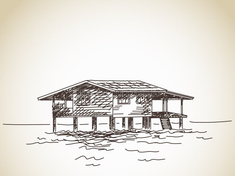 House Stilts Stock Illustrations 283 House Stilts Stock Illustrations
