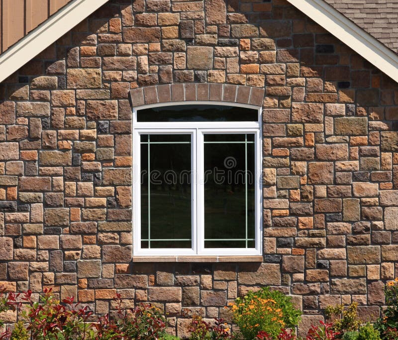 House Stone Wall with Window